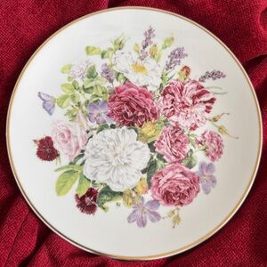 Franklin Mint The Majesty of Roses Plate REGAL HERITAGE Limited Edition